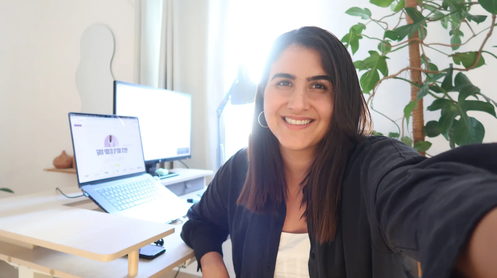 מור זאבי, מעצבת ומפתחת אתרים ומייסדת Moriz Studio